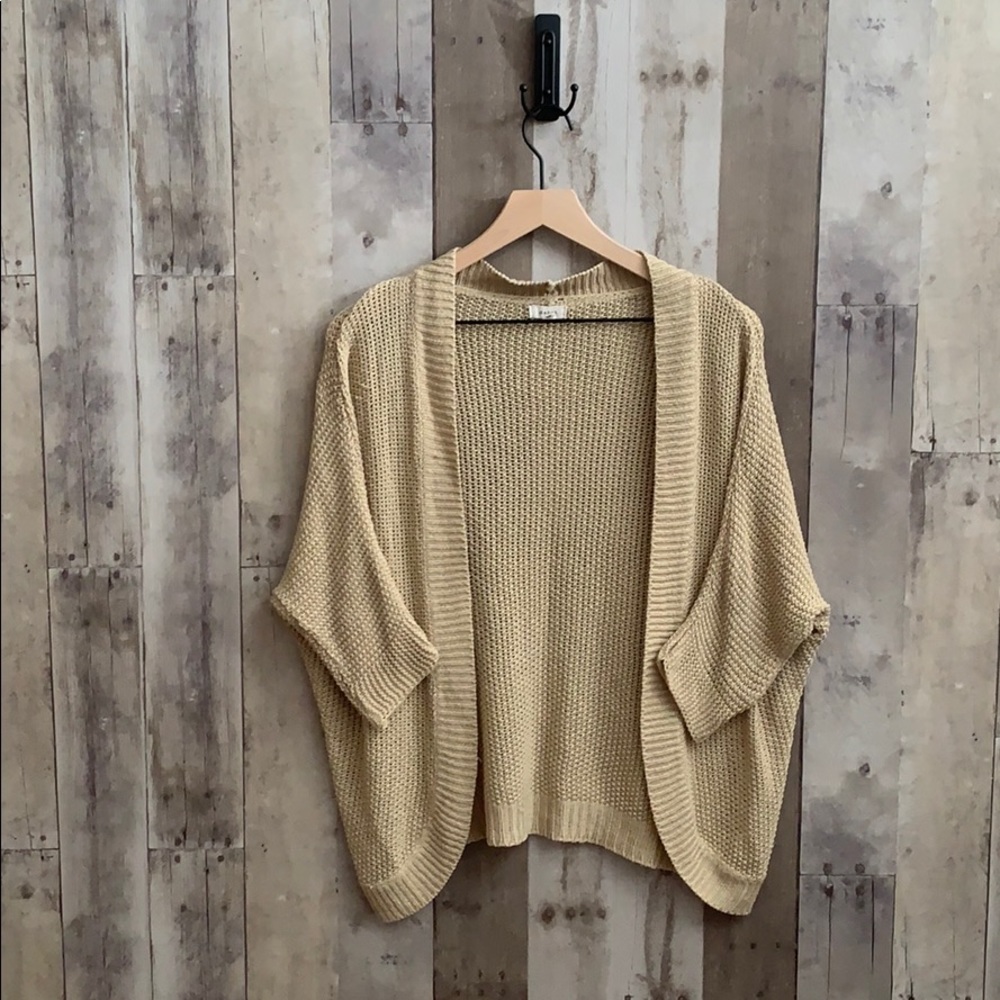 Tan Cardigan